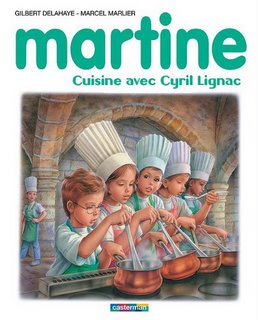 Martine cuisine avec Cyril Lignac
