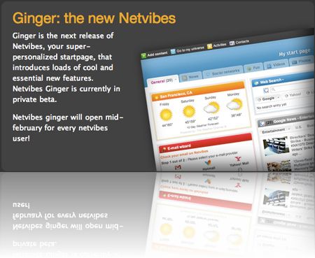 NetVibes - Ginger