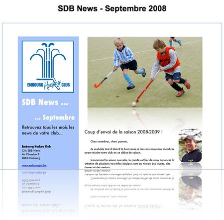 SDB News Septembre 2008
